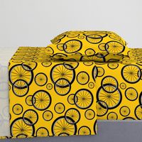 Bike Wheels Yellow