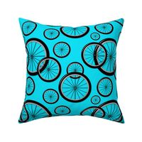 Bike Wheels Turquoise