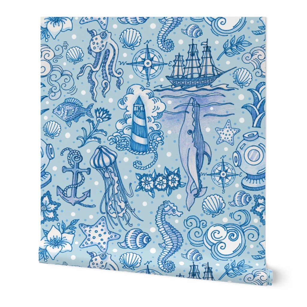 Ocean Toile