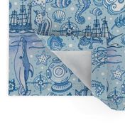 Ocean Toile