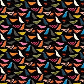 Another Nod to the House Bird - Black, Small