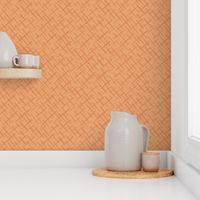 Paintbrush Crosshatch Warm Peach 