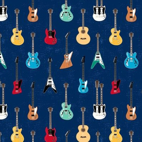 Guitar Fabric, Wallpaper and Home Decor | Spoonflower