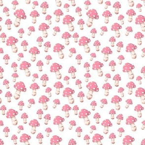 Wonderland MUSHROOMS Pretty Pink // small