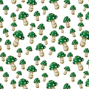 Wonderland MUSHROOM Magic Green // standard