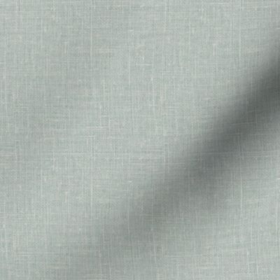 Linen look texture printed Blue grey color