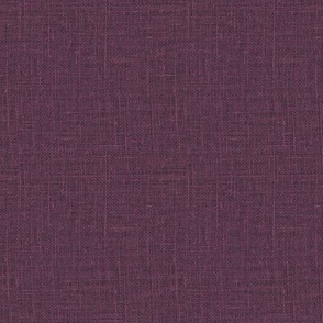 Linen look texture printed Pickled beet purple color