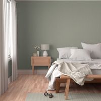 Linen look texture Abbey Stone sage green color