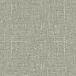 Linen look texture printed Abbey Stone sage green color