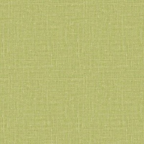 Green banana // Slubby Linen Faux Linen Look