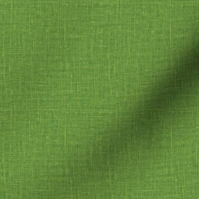 Spindle Green // Slubby Linen Faux Linen Look