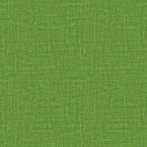 Spindle Green // Slubby Linen Faux Linen Look