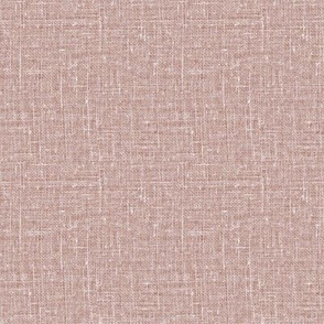 Dusty pink // Slubby Linen Faux Linen Look