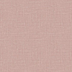 Dusty pink // Slubby Linen Faux Linen Look