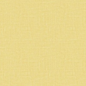 Pantone Mustard // Slubby Linen Faux Linen Look