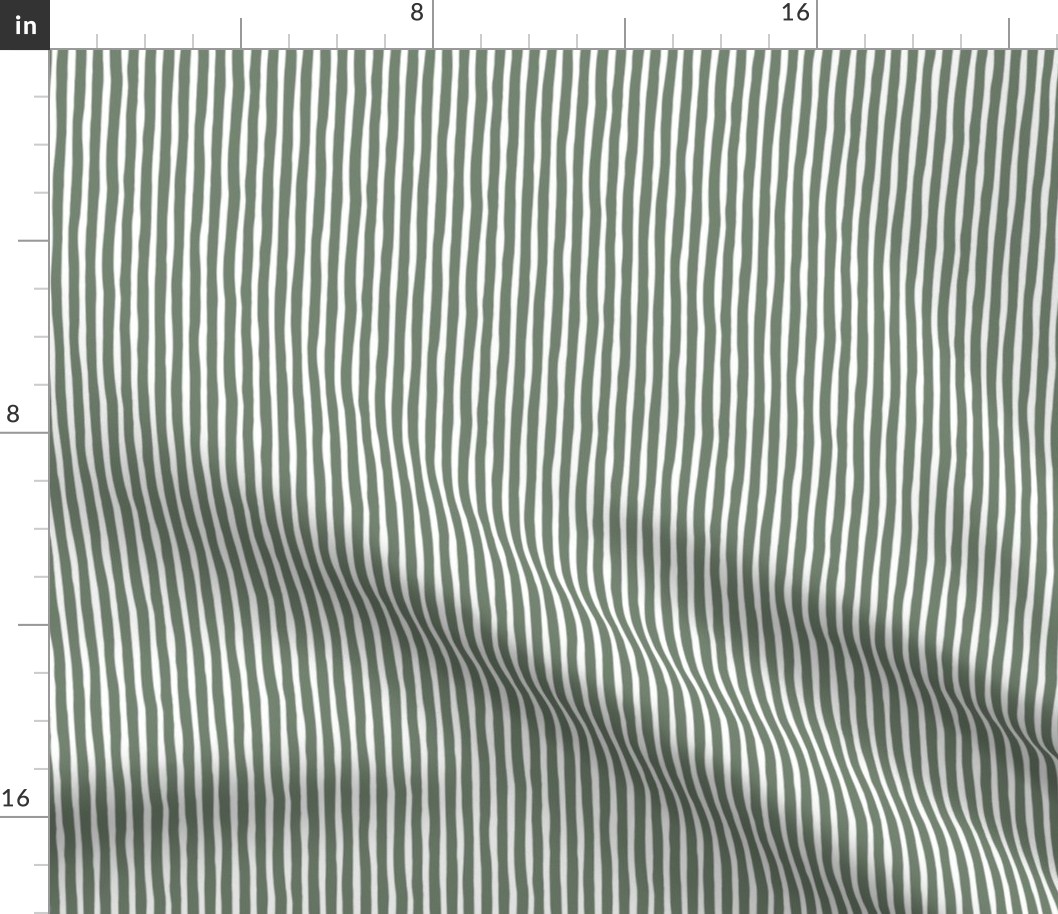 Boho strokes and circus stripes modern Scandinavian style minimal vertical lines basic neutral nursery camo green army white