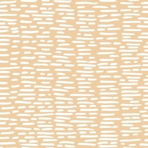 Dashes and stripes minimal abstract pencil strokes Scandinavian neutral nursery trend soft butter honey yellow