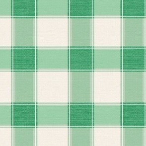 Rustic Gingham Kelly Green // standard