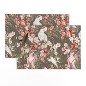 BARKCLOTH BIRDS - BARKCLOTH BIRDS COLLECTION  (TAUPE)