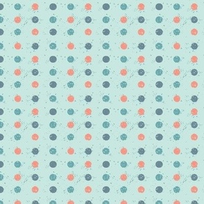 Mint Confetti Polka Dot | Mini