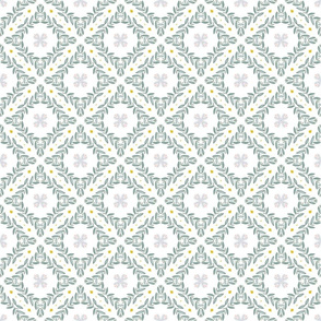 Foliage tile pattern 