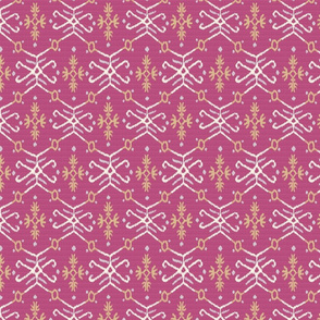 Mini Ikat - Pink