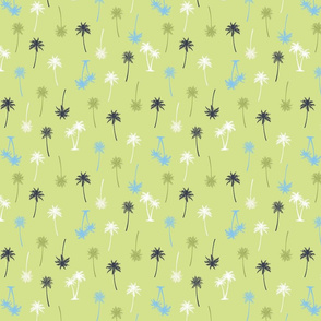 Palm Trees - Green