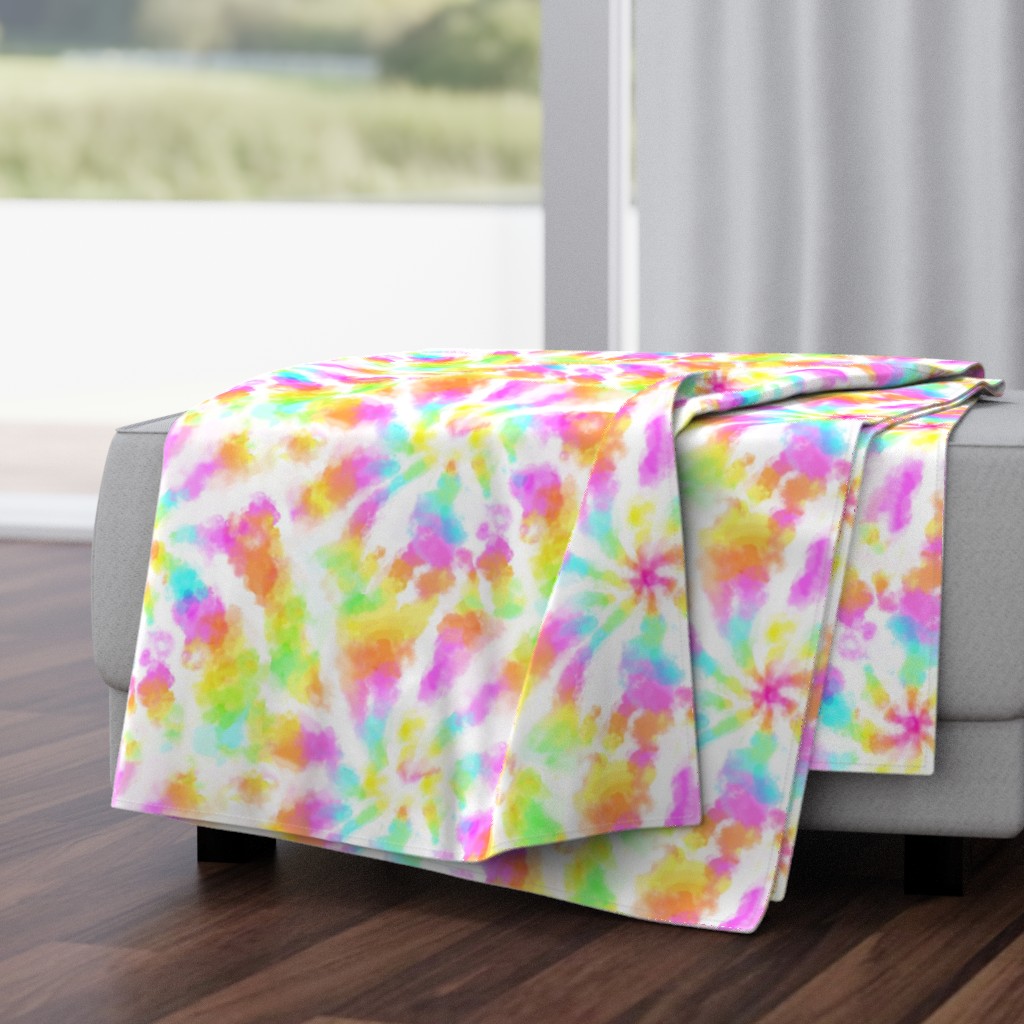 Neon Multi swirl tie dye