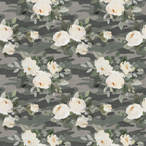 eucalyptus rose camouflage // 9x9