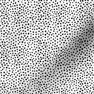Tiny Cheetah Dots - monochrome cpeckles boho wild cat SS