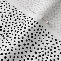 Tiny Cheetah Dots - monochrome cpeckles boho wild cat SS