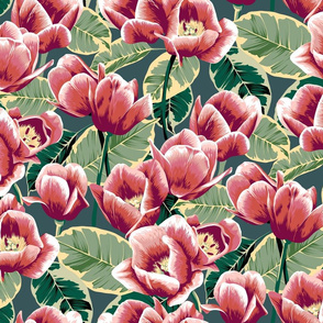 Pink Tulips in a smaller print