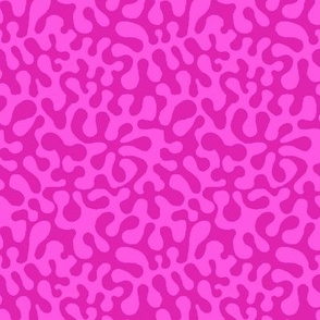 Magenta abstract retro groovy pink abstract // Matisse inspired // Groovy //  by Magenta Rose Designs