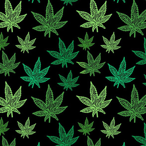 Cannabis Zen Leaves