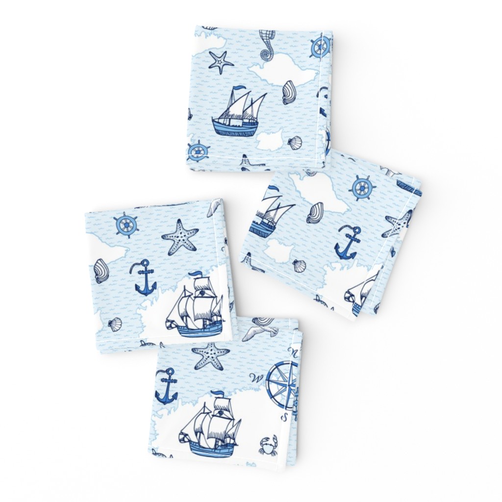 Nautical Toile