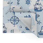 Nautical Toile