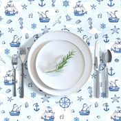 Nautical Toile