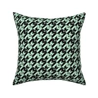 houndstooth of the dead pastel green black