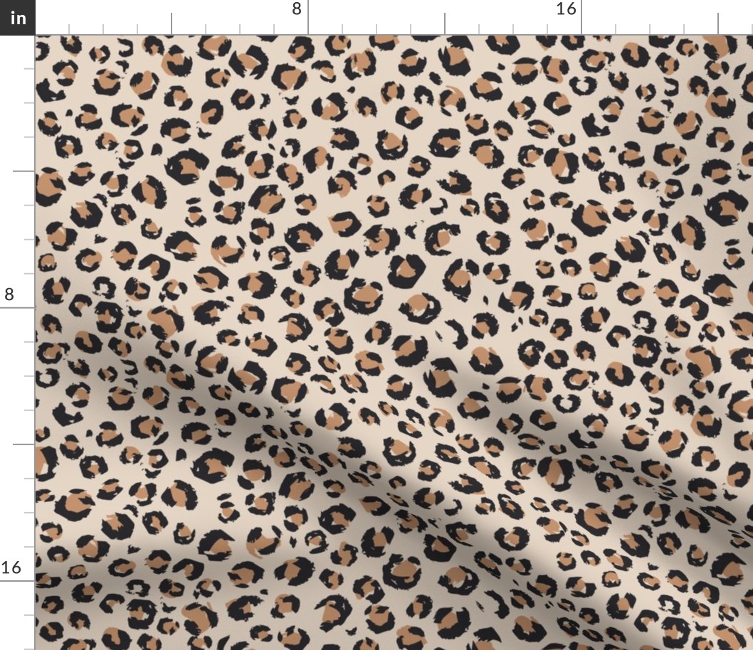 Medium // 2020 Animal Print brown and Fabric |