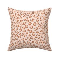 Medium // 2020 Animal Print peach tea blush leopard print