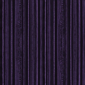 crayon stripe - muted purple 