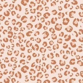 Mini micro // 2020 Animal Print peach tea blush leopard print