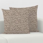 Mini Micro - Animal Print brown and tan leopard print