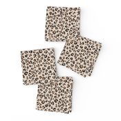 Mini Micro // 2020 Animal Print brown and tan leopard print