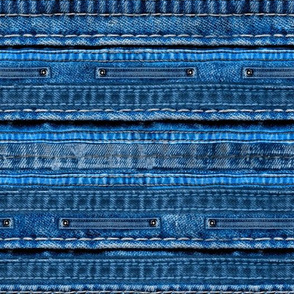 Blue Jeans Seam Pattern Smaller