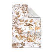 Greek Mythology Toile brown ombre