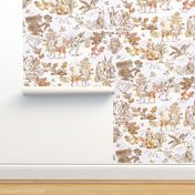 Greek Mythology Toile brown ombre