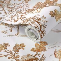 Greek Mythology Toile brown ombre