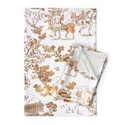 Greek Mythology Toile brown ombre