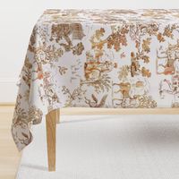 Greek Mythology Toile brown ombre